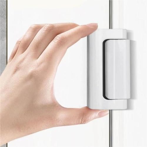 4 Stukken en raamscharnieren, raamhardware reserveonderdelen, deur en raamscharnieren, deurscharnieren, raamscharnieren voor schroef-aan (Wit) 5