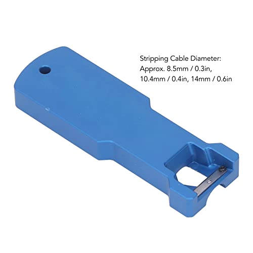 Aluminium body Optische kabel Longitudinal Bundle Stripper Riser Window Cutter Cable Tool Fiberglass Peeler Stripper Wire Stripping Tool 3