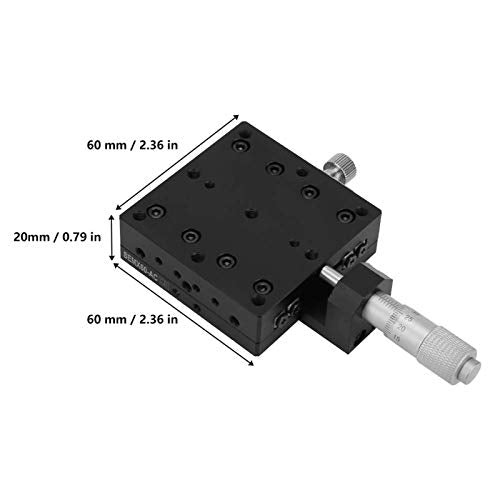 R Stage X-micrometer Handmatige Fine Adjustment Roller Stages 60 * 60 Mm Manualr Stage 3