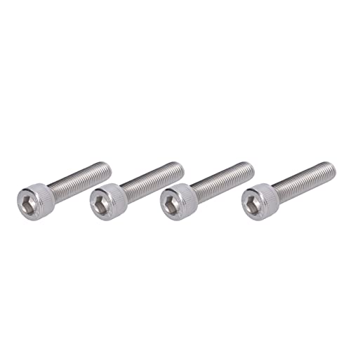 4 st M10 Hex Bolt Socket Cap Head Hex Socket Bolt A2 Roestvrij staal 1,25mm Fijne pitch Machine bevestigingsapparaat hardware(M10*45)