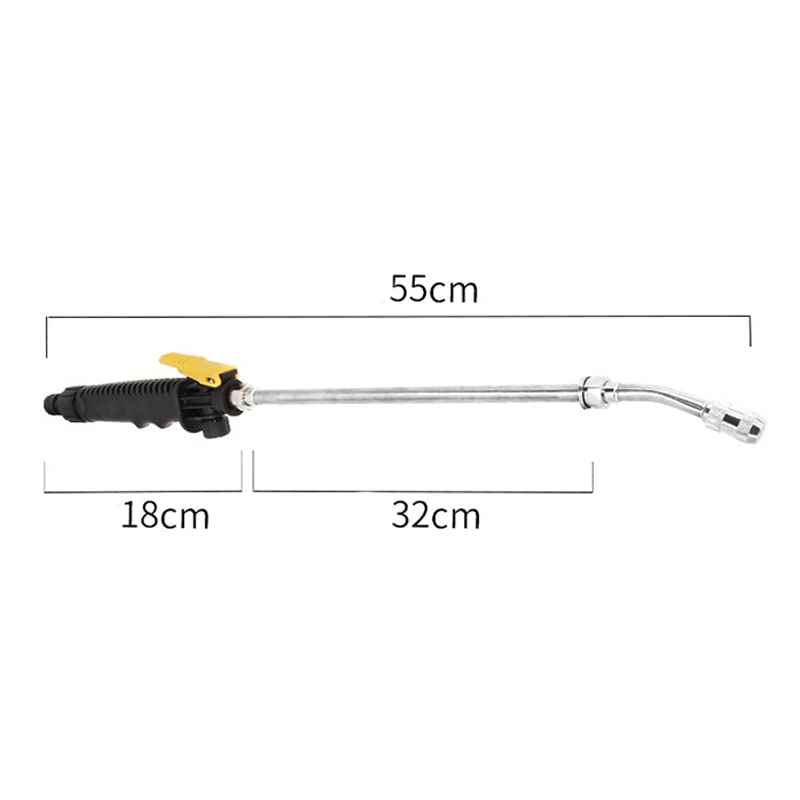 Hoge druk Spray Nozzles Tuinspuit voor auto wassen, raam wassen en tuin besproeiing(ongeveer 55cm-Atomizer Spray Gun) 4