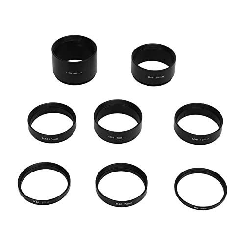 Focale lengte uitbreiding Tube Kit, Focal Lengte Uitgebreide Tube Kit M48 Focal Lengte Uitbreiding Tube Astronomische Uitbreiding Tube Kit voor Camera's en Oogstukken voor