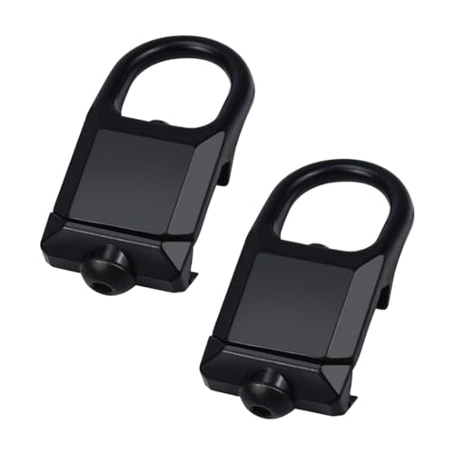 Pak van 2 Rail Belt Adapters voor afneembare riem Montageplaat voor 20mm Picatinny Rails, Snel knippen Jack van adapter wijzigen