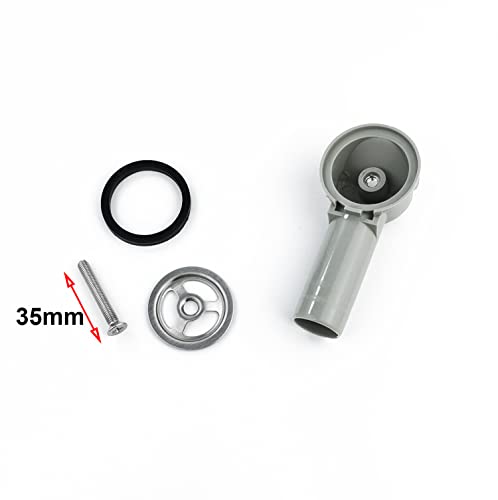 2pcs overloop hoofd spoelbak overloop ronde interface