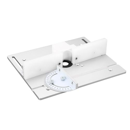 Metalen Router System Kit Aluminium Houtbewerking Invoegen Base Plate Inverter Board Reparatie Machine voor Router Tafelzaag Houtbewerking Platform (Zilver) 3
