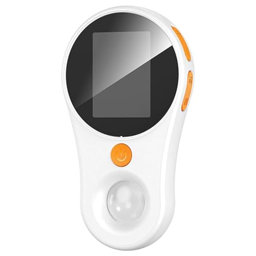 Sea Mini Microscope, 2.0 Inch IPS Screen, 500x vergroting, Portable Pocket Microscope met 3-traps verstelbaar LED-licht, USB-PC Jack (Wit)