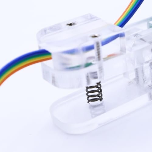 4 Pin Programmeur I2C Module Testhulpmiddel PCB Clamp 4P Gold Plated Pogo Pins 5