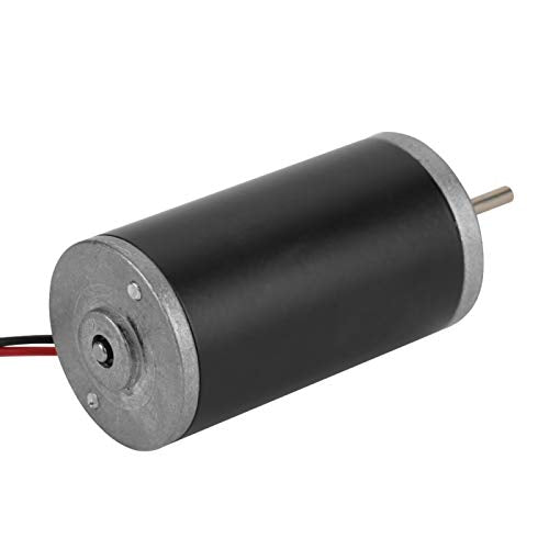 Walfront High Torque DC Motor 31ZY 6V/12V/24V 3500-8000rpm Permanente Magnet Motor High Speed CW/CCW(24V/3500rpm) 5