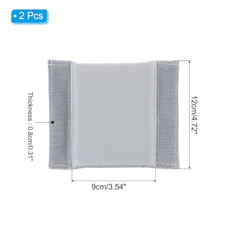 Cameratas Divider, 2 stuks 12 cm x 9 cm x 0,8 cm Shockproof Cameratas Inserts, Scheiderpad, Beschermende Lens voor Nikon Camera, DSLR Bescherm Bag Organizer, Universeel