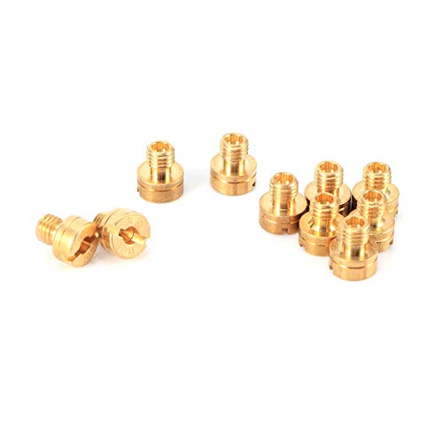 Carburator Main Sprayers, 10 st Carburator Main Sprayer, Motoronderdelen Main Sprayer voor Mikuni Carburetor, Main Dirt Motor voor Fiets uw auto nodig Carburetor Main Jets