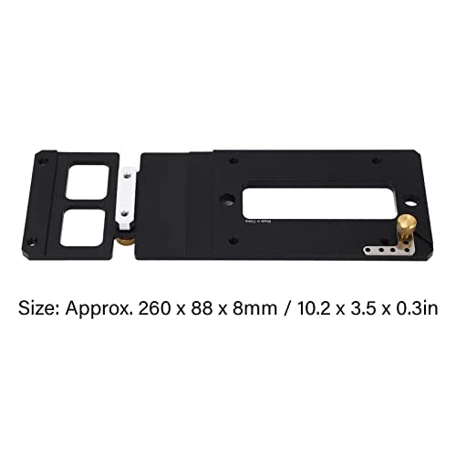 260mm Houtbewerking rechterhoek positieplaat 90 graden Hoek Stop spoor zaag gids Rail Clamp voor Fetool Guide Rail 4