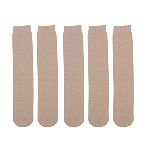 Pack of 5 Blunt Sokken Dikke Geamputeerde Sokken Zacht ademend Katoen Prothetische Sokken Gehandicapt Amputatie Sokken voor Bescherming (XL)