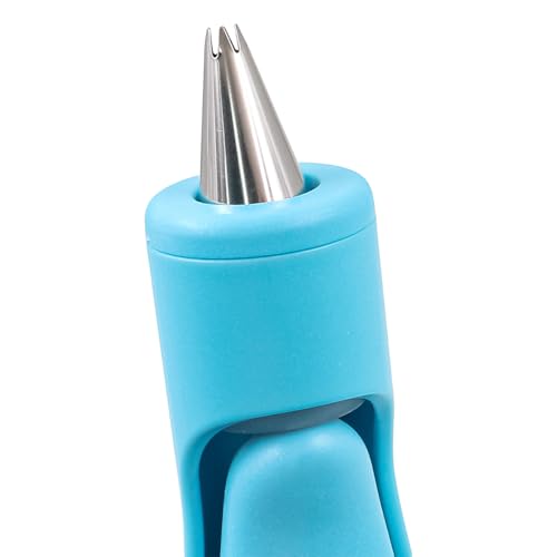 Multifunctionele crèmelamineren Gun Set - Food-grade 430 materiaal, afneembaar ontwerp voor eenvoudige reiniging, inclusief 4 laminerende sproeiers, veelzijdige keukengereedschappen 4