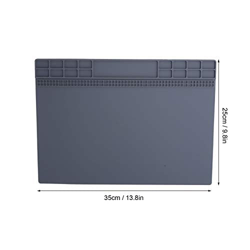 Elektronische reparatie mat werkmat Rubber Mat non-slip Horloge reparatie Tabelblok Solder Mat Siliconen Werkmat Onderhoud Accessoires voor Reparatie Elektronica Mat