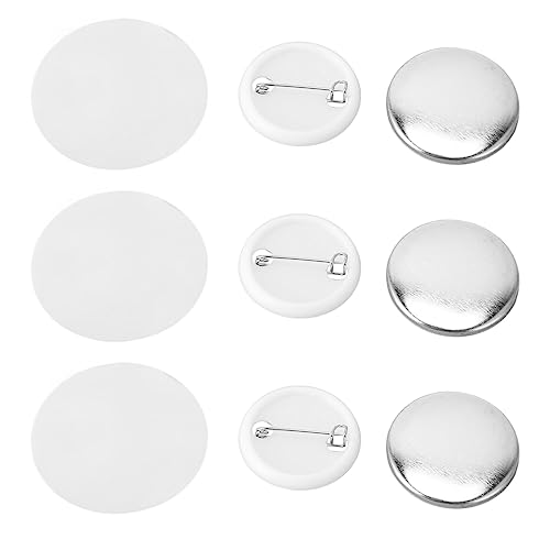 100 set doe-het-zelf Pinbadges Deel ronde vorm metaal terug Pin Badge Brooch voor ambachten maken Badge Maker Machine (32MM) 5