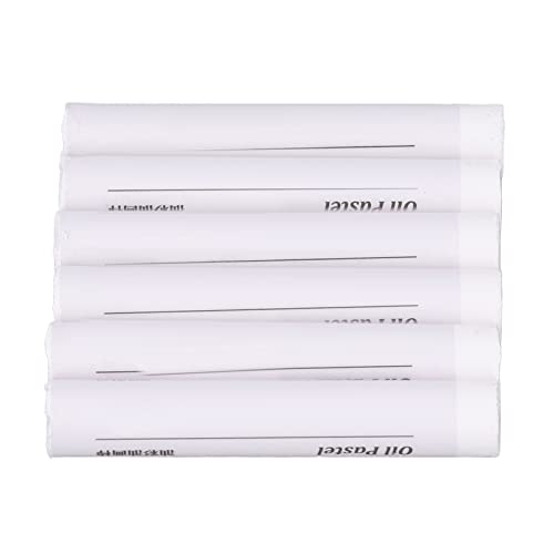 Ongevaarlijke Olie Pastels 6 stukken Artist Zachte Witte Olie Pastels Unieke Textuur Gladde Professionele Olie Pastels Schilderen Set voor Kunst Studenten Kinderen