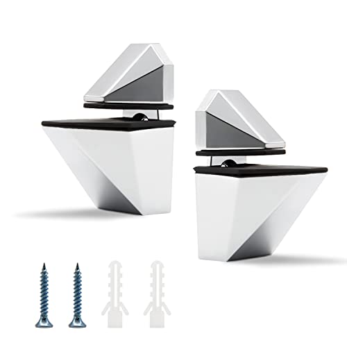 2 st. Verstelbare glazen plateau Bracket Glazen Bracket Vis Spout Clip voor schuren 3 tot 20mm Dikke, Badkamer Hakhaken