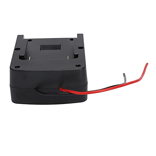 Draagbare Power Wheel Adapter, Batterij Adapter voor 18V Lithium Batterij Power Wheel Adapter Dock Power Connector Zwart 4