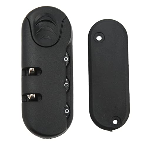 Bagage Password Lock, 3 digitale wachtwoord, hoge beveiliging, Matte Textuur, Vervangingscode, Combinatie, Reis Bagage Lock voor koffers, Reiskoffers, Gereedschapsdozen