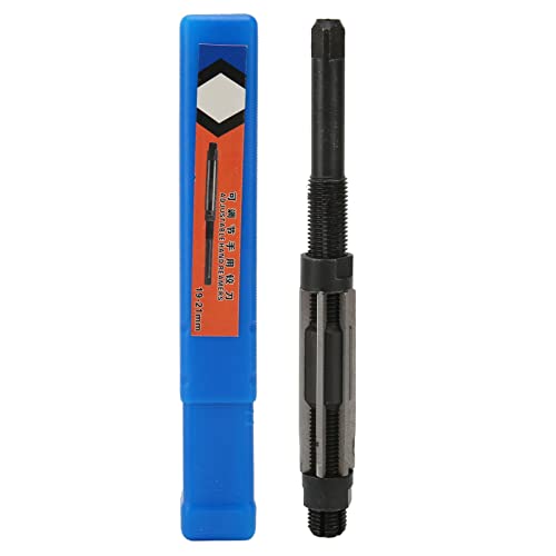 9SiCr Handreamers, verstelbare Reamer 19-21mm Afstelbereik Handcrank Tool 6 Groeven 64mm Lengte