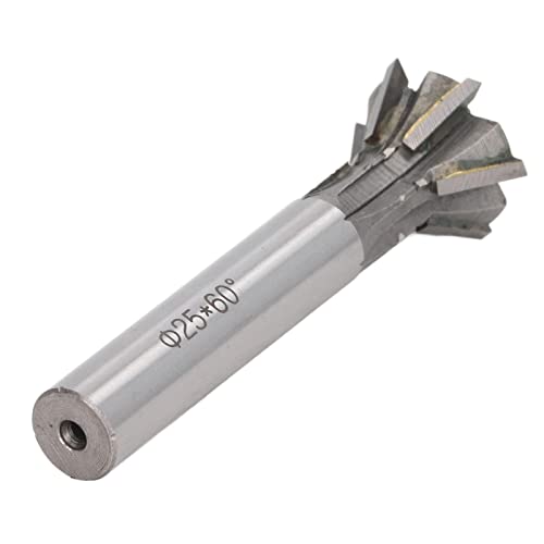 25mm Diameter 60 Degree Dovetail 6 Fluit Dovetail Straight Shaft voor draaibank