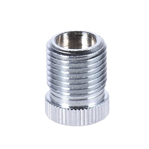 Airbrush Fitting Conversion Adapter voor Badgers, Converteert mannelijke draad grootte tot 1/8 BSP, eenvoudige aansluiting, roestvrij staal materiaal, zilveren kleur 5