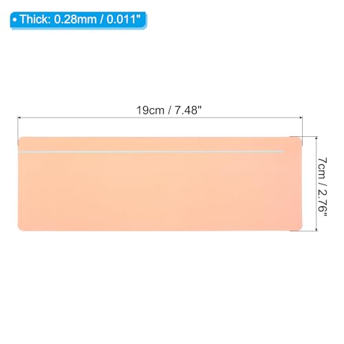 Begeleide leesstrips, 20 stuks tracking hoogtepunt gekleurde overlay bladwijzer verminderen visuele stress onderwijsbenodigheden met lijn voor klaslokaal, lichttorenje