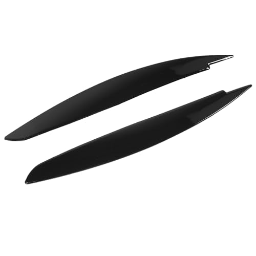 Koplamp Eyebrow Trim Cover voor 1 Series E81 E82 E87 E88 2006 To 2013 (Shiny Black) 3