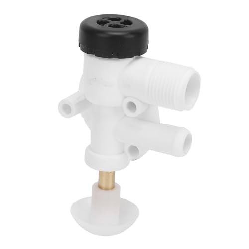 385314349 RV Toiletventilator Set, RV Toilet Water Valve Vervanging Kit voor Sealand Traveller en VacuFlush Pedal Flush Toilet 5