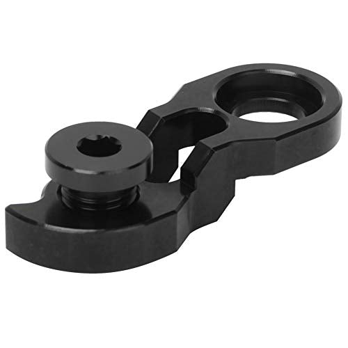 RISICO Fiets Derailleur Hanger uitbreiding Bike Frame Tail Hook Extender voor 34T-52T (zwart) 3