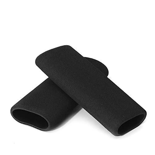 2 st. Motorfiets handige handgreep Foam Grips Motorfiets anti-slip schuim anti-vibratie handgreep Grip Cover van toepassing Mouw binnendiameter 3-3,5cm 5