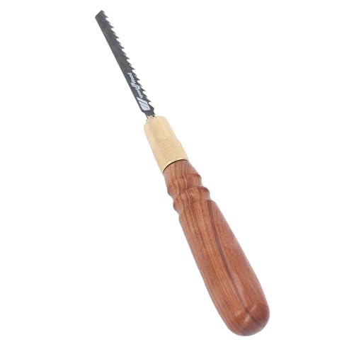 Mini handzaag modelgereedschap, afneembare handzaag en 5 houtbewerkingsmessen, met comfortabele Sourwood Branch Houten handgreep