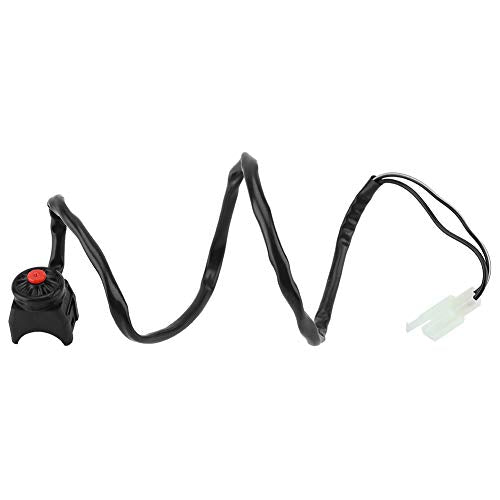 boeton klaxon 12V Motorfiets + Motorfiets handgreep Switch Knob, Universele 7/8 Inch 22mm Motorfiets handgreep Horn Switch Kill Switch voor motor MTB Veiligheidsfiets vervangingsaccessoires 4