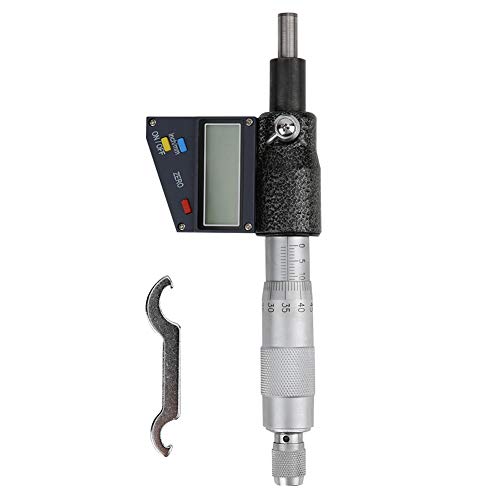 Digitale Micrometer, Digitale Micrometer Hoofd Hoge Nauwkeurigheid Cemented Carbide Elektrische Meter Tool 0-25 Mm voor het machinaal bewerken van metingen, Binnenmicrometers