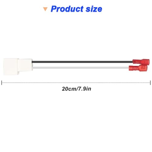 72-8104 Speaker Bedradingsharnas Adapter Draad Vervanging voor Camery, voor Corolla, voor Tacoma auto voor- en achterluidsprekers (6PCS)