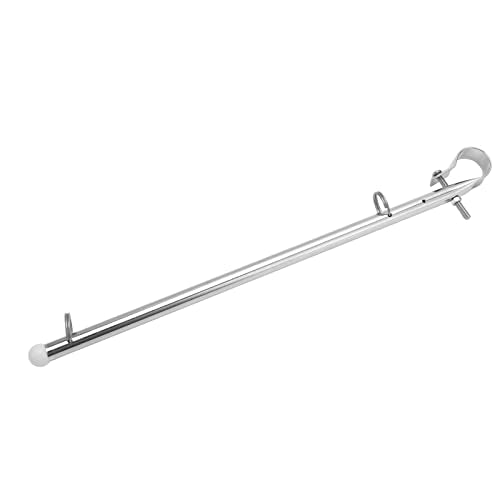 Boot Vlag Pool Marine Vlag PoolMarine Mounted Flagpole, Roestvrij staal Marine Mounted Flagpole Boot Vlag Vlag Pool Mount voor Multi Brush Schepen, Hardware-accessoires