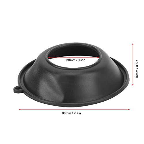 Carburator Vacuum Membrane, Carburator Vacuum Membrane Rubber Carb Vacuum Membrane Vervanging voor Steed 400 Steed VLX400 Shadow VT VLX 400 600