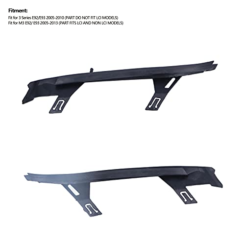 Paar Upper Headlight Pakkingen Sealing Strip links rechts 63117174517 Koplamp Cover Strip Headlight Fit voor 3 Series E92/E93 3