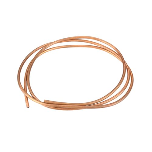 2M zachte koperen buis, ID 4mm OD 6mm koperen ronde buis gebruikt bij de vervaardiging van draad, kabel, borstel, kompas, luchtvaartinstrument
