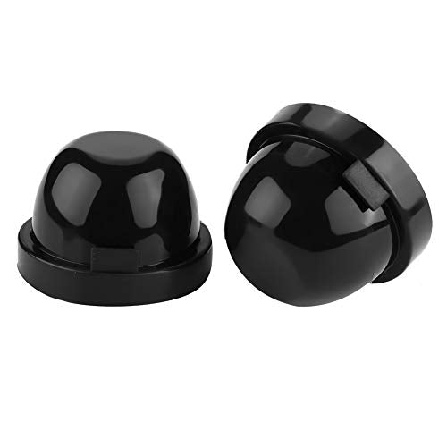 rubberen koplampdeksel + LED Stofkap, 2Scs 75mm LED-koplamp Stofdichte waterdichte rubber behuizing Afdichtingskap