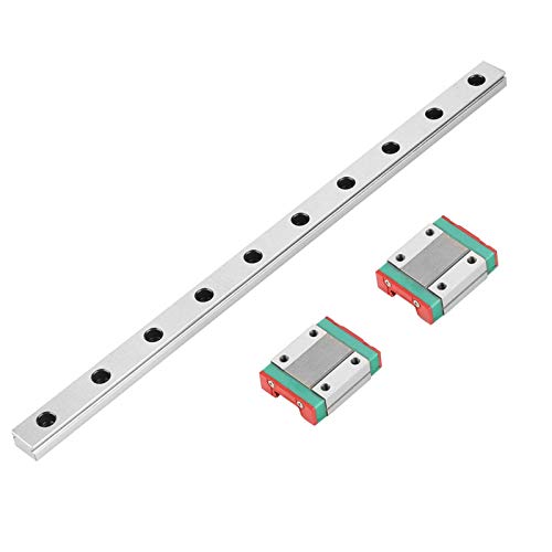 Linear Motion Rail 250mm MGN12 Miniatuur Linear Rail Guide Rail 12mm Breedte + 2st MGN12B Diablokken
