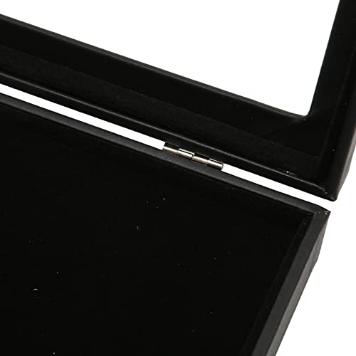 Medaille framedoos, transparant deksel stofdicht Pin sieraden display geval beschermend voor Brooch collectie (M) 5