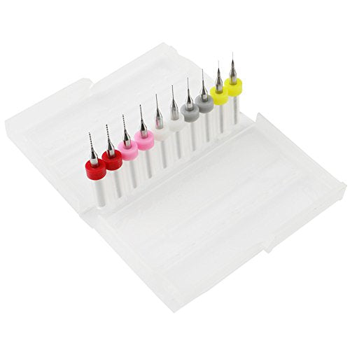 10 st Cleaning Tool Set voor 3D-printers, Extruder, Nozzles, Cleaning Kit (0,2 mm, 0,3 mm, 0,4 mm, 0,5 mm, 0,6 m van elke grootte, 2 stuks)