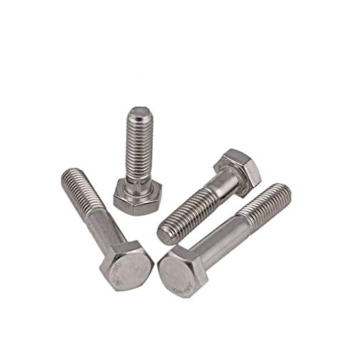 M12 Schroefbout 304 Roestvrij staal Hex Bolt Coarse draad Hex Schroef (verpakking van 2) - M12x45mm 3