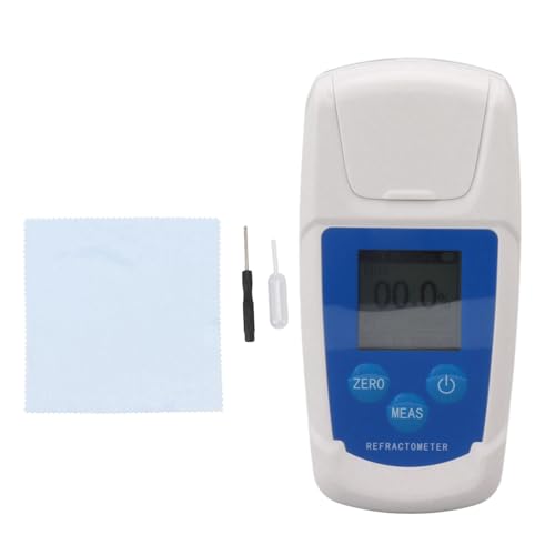 Brix meter, eenvoudig te gebruiken Brix refractometer Snelle meetsnelheid 0-55% HD backlight Suikermeetdisplay voor drank voor sap Keukengereedschappen