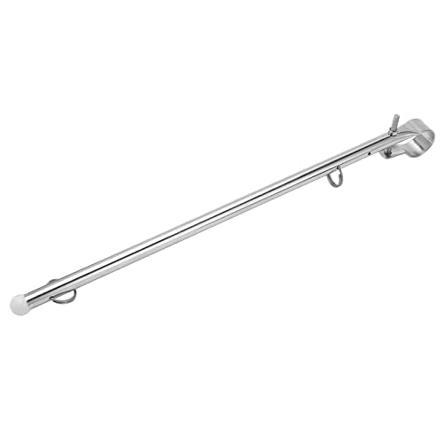 Boot Vlag Pool Marine Vlag PoolMarine Mounted Flagpole, Roestvrij staal Marine Mounted Flagpole Boot Vlag Vlag Pool Mount voor Multi Brush Schepen, Hardware-accessoires 4