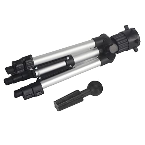 Tripod Telescopisch Mannequin Pruiken Stand Kapper Training Mannequin Hoofd Klemhouder(Zwart)