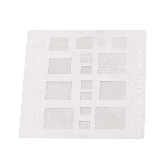 BGA Reballing Stencil, Universal BGA Reballing Stencil Multifunctionele Tin Planting Template voor Phone BGA IC Chips Reparatie, Soldeerstations