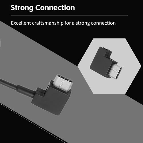 USB-kabel, RCUSB-kabel vervangingsaccessoires Compatibel met MINI-drone (Micro USB naar USB type C) 4