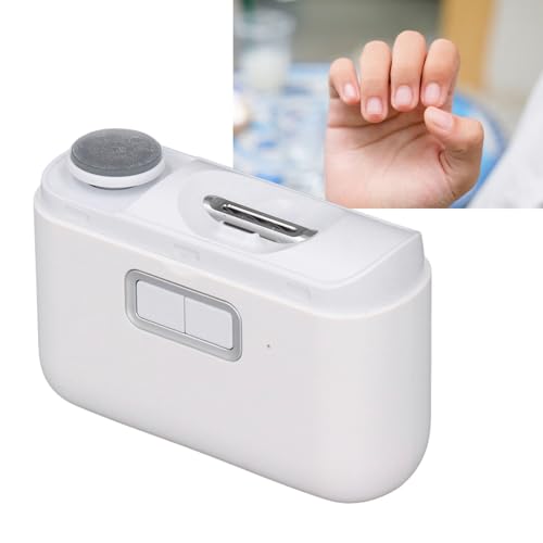 2-in-1 Elektrische Nagel Clippers voor alle leeftijden, Veilig en snel Polishing Automatic Fingernail File Trimming Machine, oplossing voor baby's, kinderen, volwassenen en senioren